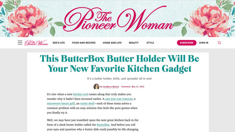 This ButterBox Butter Holder Will Be Your New Favorite Kitchen Gadget