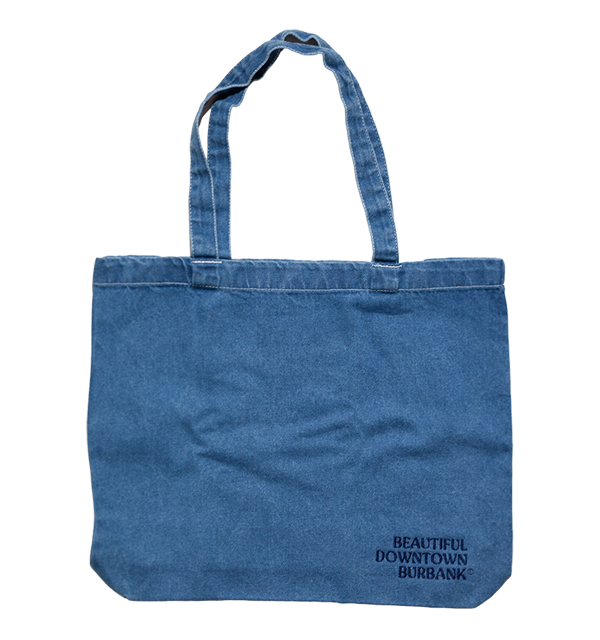 Beautiful Downtown Burbank® Washed Denim Tote